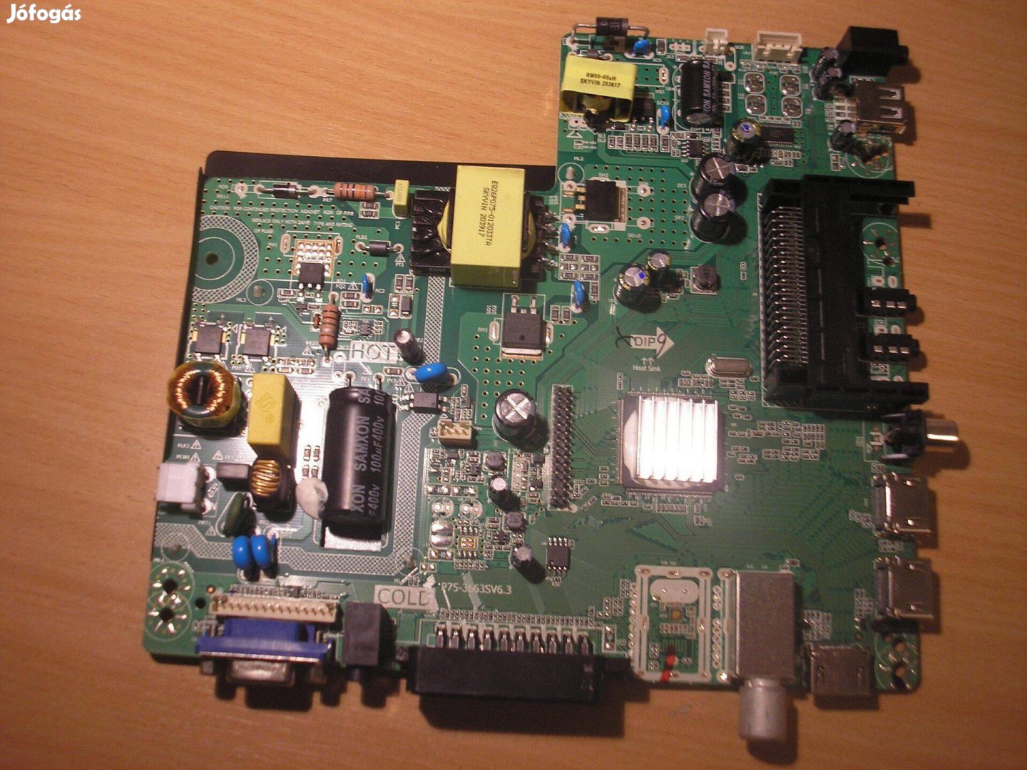 9701 Dyras mainboard P75-3663SV6.3 P75-3663SV6.3-A 6L