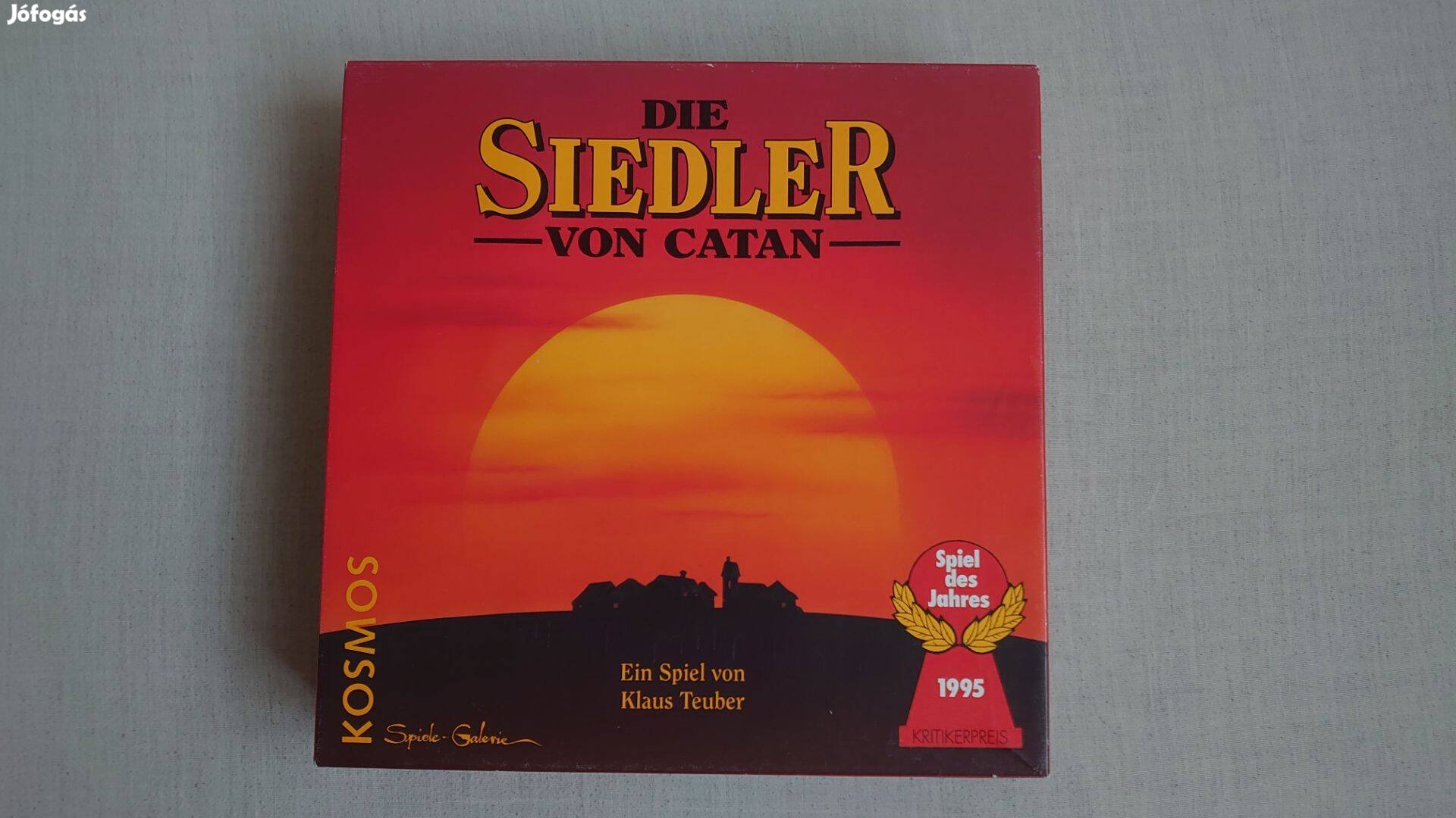 97-ben vásárolt, vadi új Catan német nyelvű