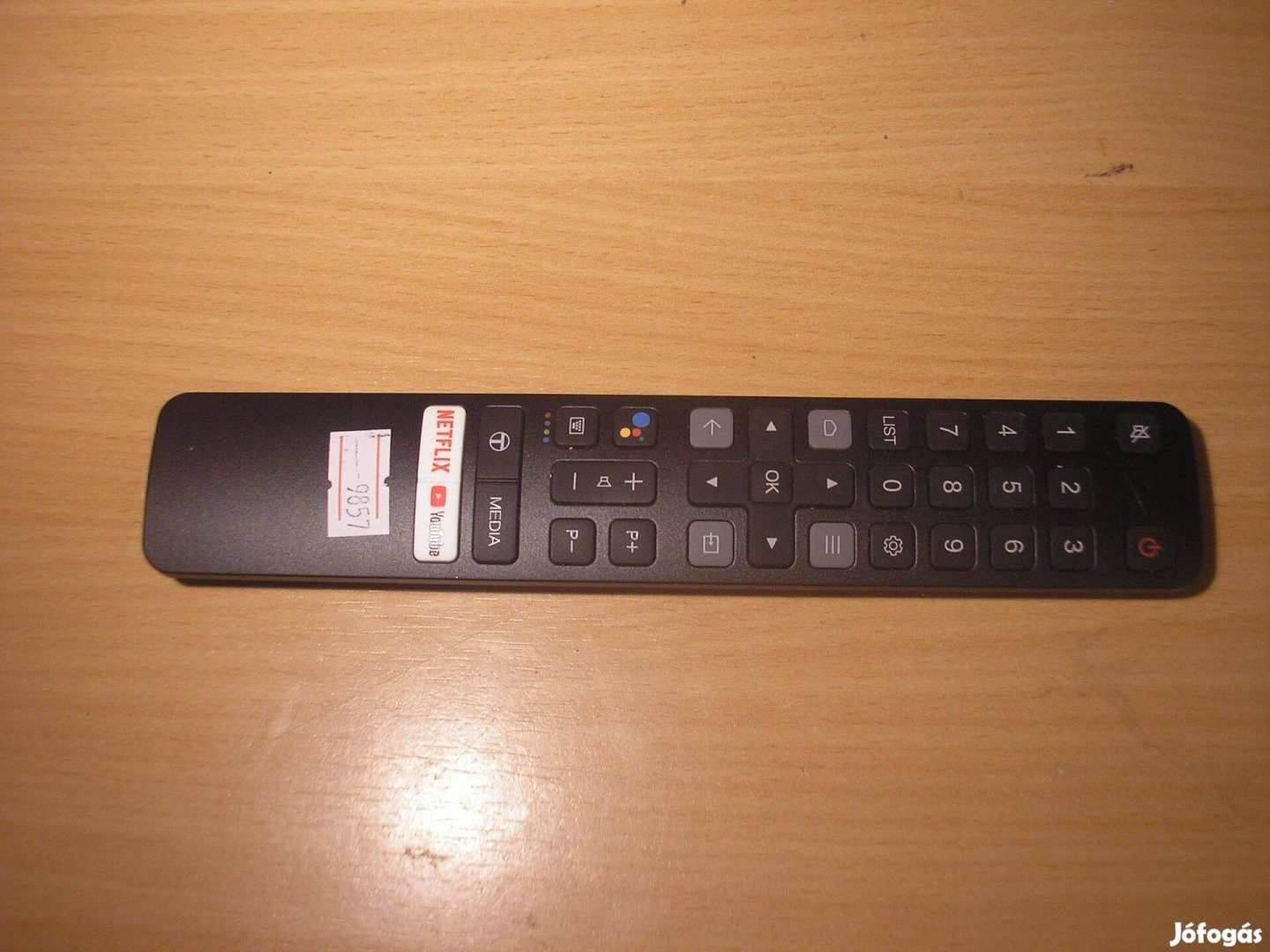 9857 TCL RC901V FMR1 hangvezérléses távirányító 06-Btznyy-Lrchf901 Blu