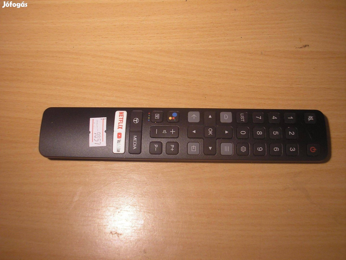 9857 TCL RC901V FMR1 hangvezérléses távirányító 06-Btznyy-Lr