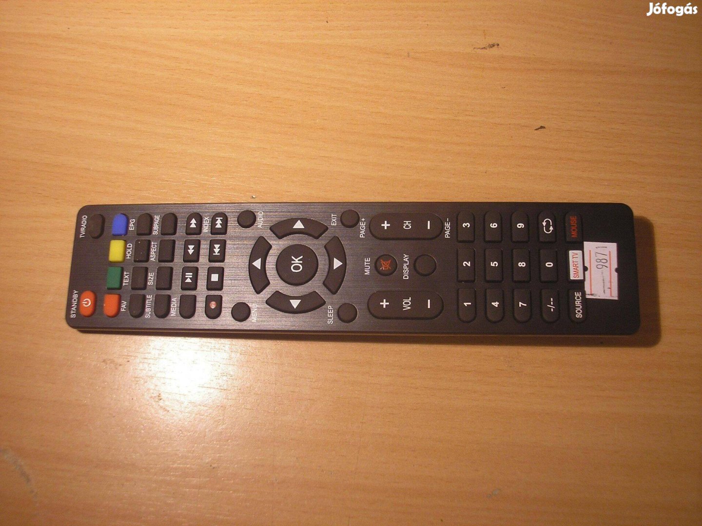 9871 Jtc RC159 SMART LED TV távirányító