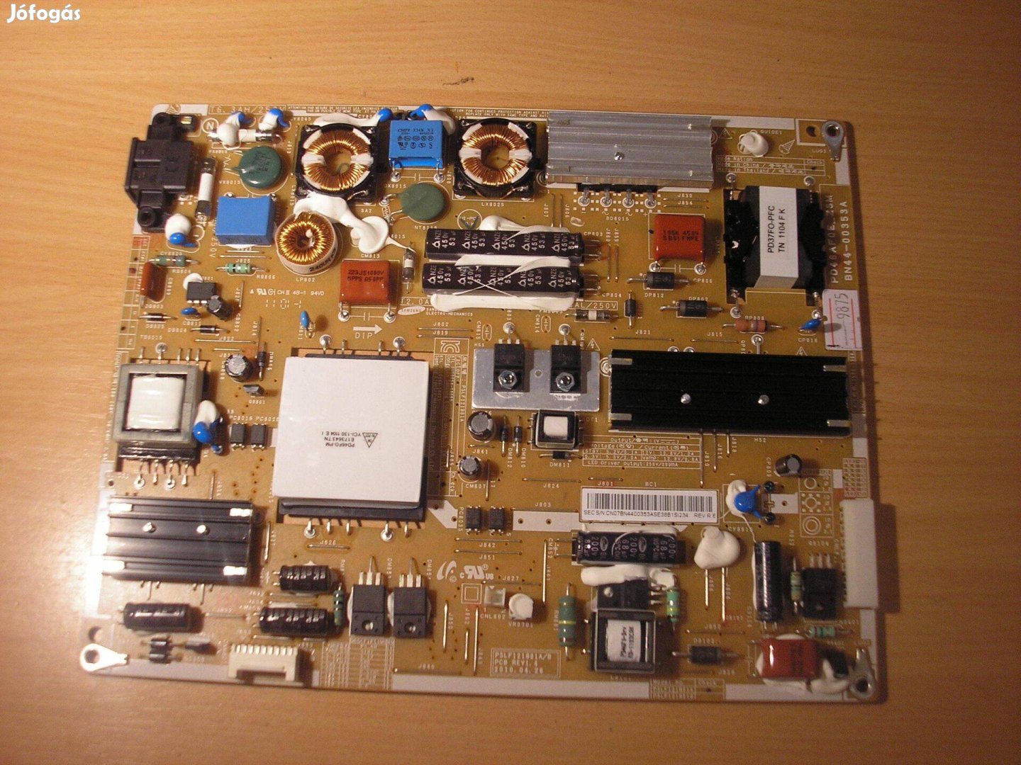 9875 Samsung UE46C5100 tápegység BN44-00353A PD46F0E_ZSM