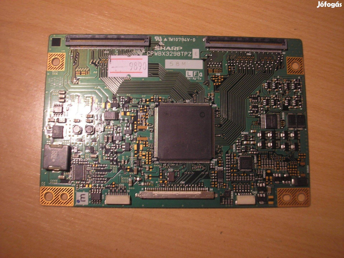 9890 Sharp T-CON Cpwbx3298Tpz E 58M 3298TP