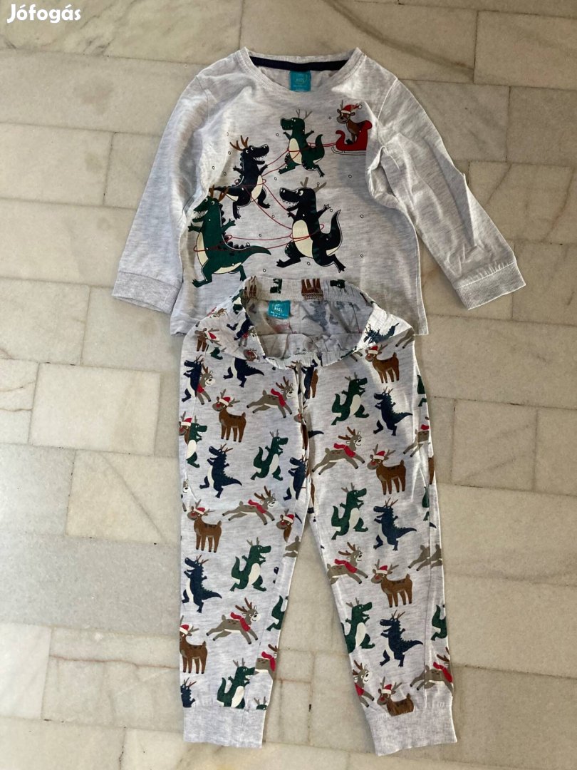 98-104-es hosszú pizsama szarvasos vagy Mickie egeres eladó