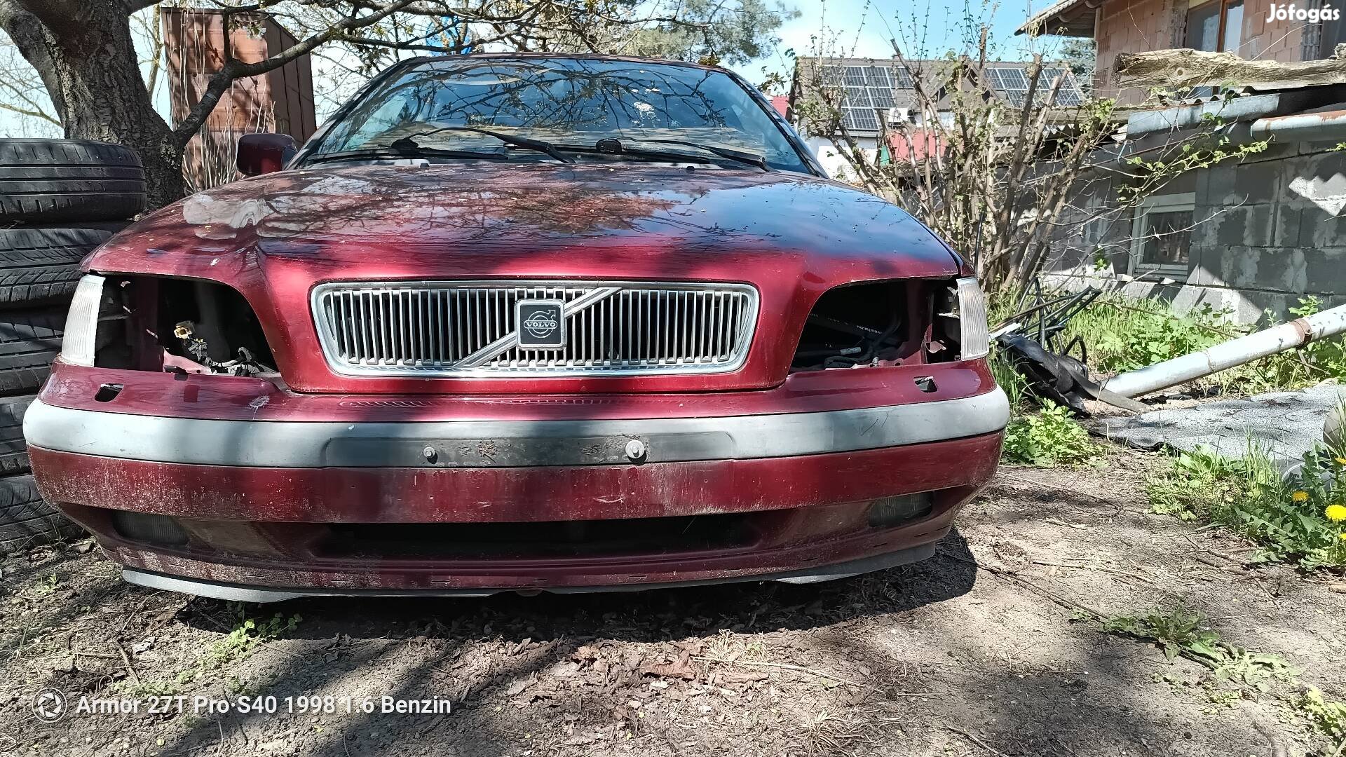 98 1.6 benzin Volvo S40 PP pár apróság 
