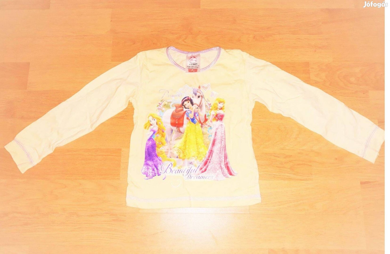 98 Disney cuki 3 hercegnő mintás mintás póló felső