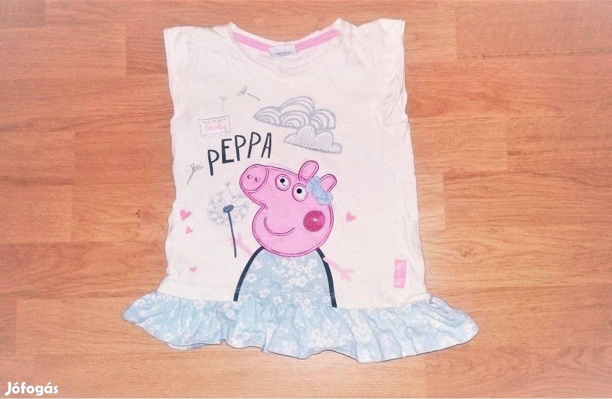 98 Tu Peppa Pig cuki cuki Perppa malac flitteres fodros 3D-s ruha ruci