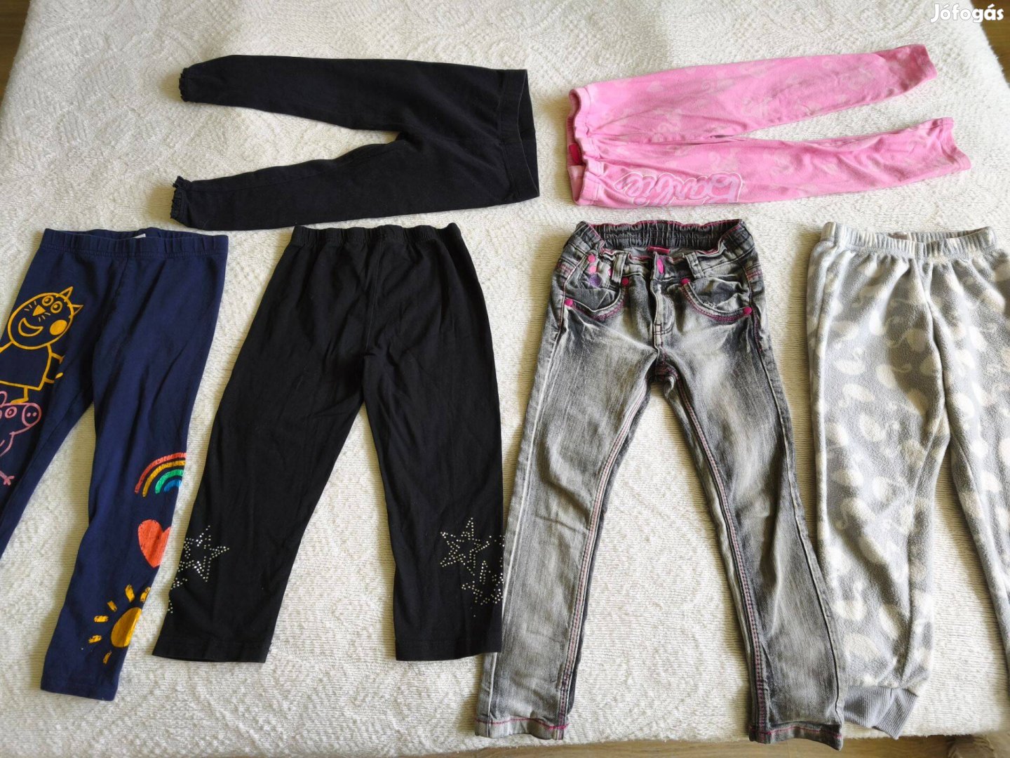 98-as lányka 6 db nadrág