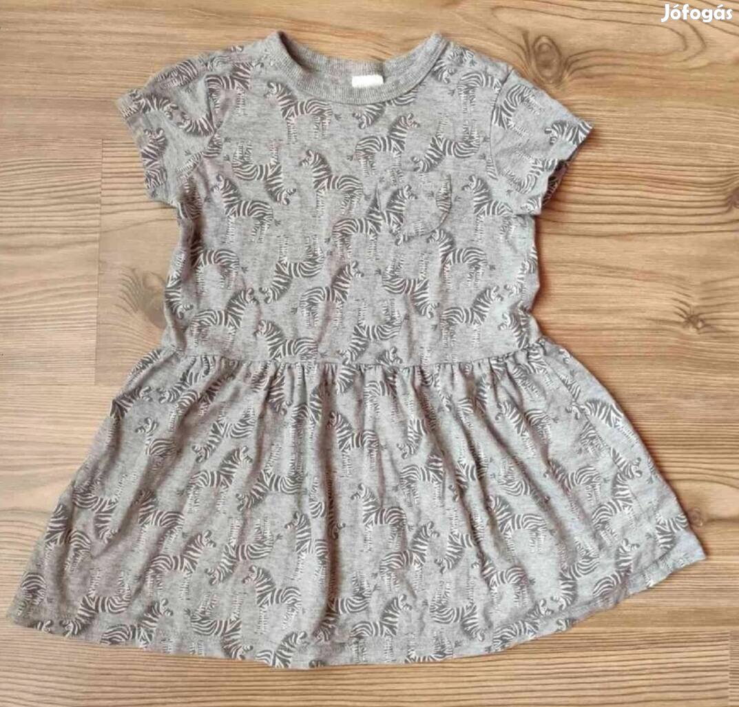 98-as next zebrás ruha