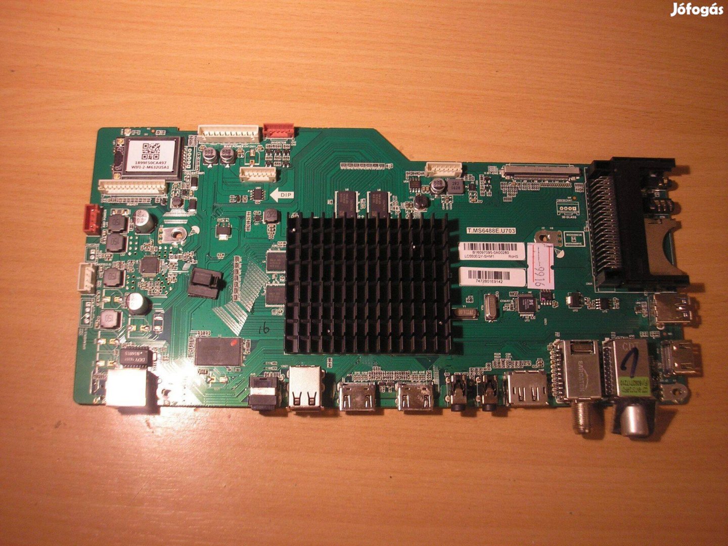 9916 Sharp LC-55CUG8462Es mainboard T.MS6488E.U703 LC55Eqy-SHM1