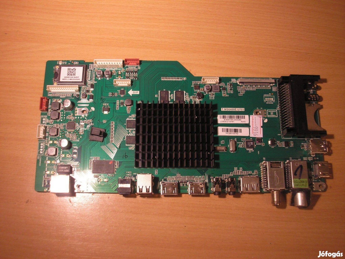 9916 Sharp LC-55CUG8462Es mainboard T.MS6488E.U703 LC55Eqy-SHM1