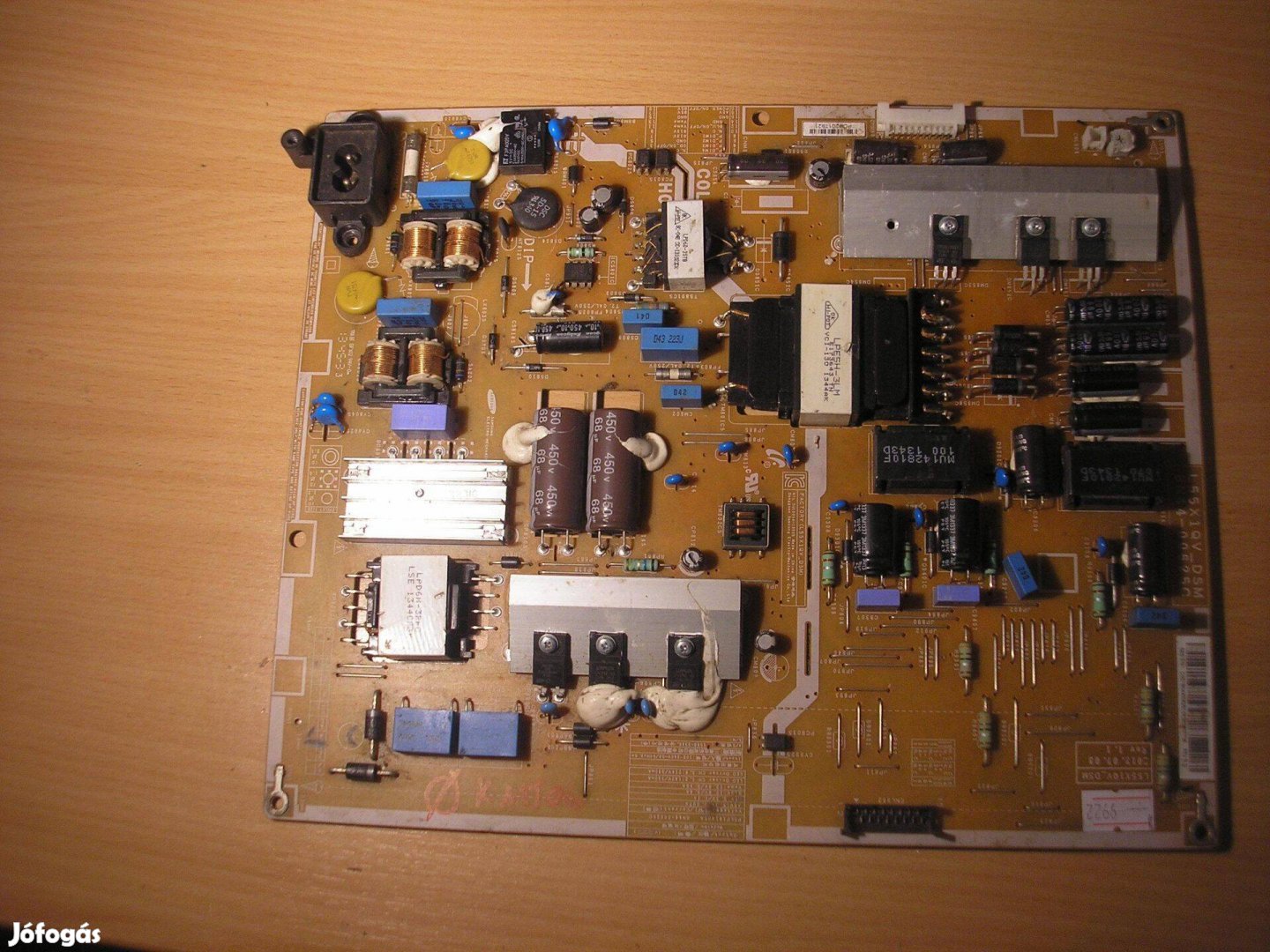 9922 hibás Samsung tápegység L55X1QV_DSM BN44-00625C REV 1.1