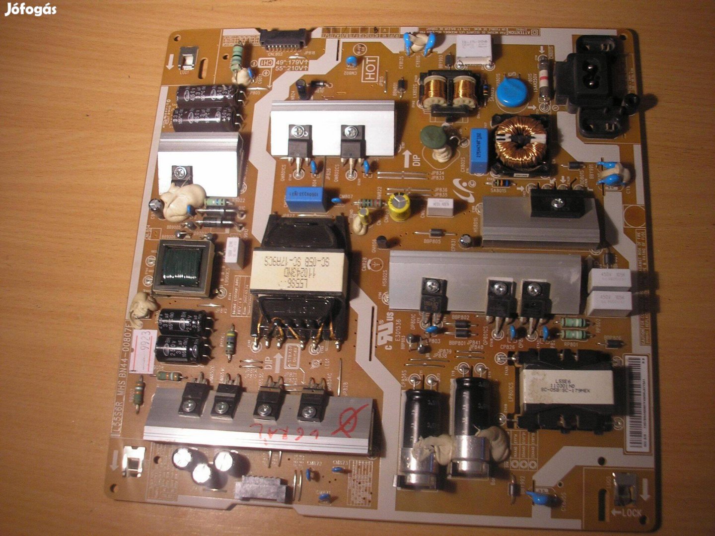 9923 hibás Samsung BN44-00807E tápegység L55S6_FSM