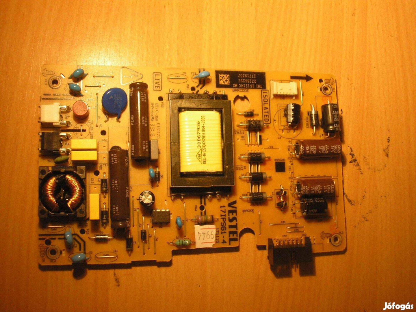 9944 Vestel Nabo 28 LV4000 tápegység 17IPS61-4 23286252 27719357