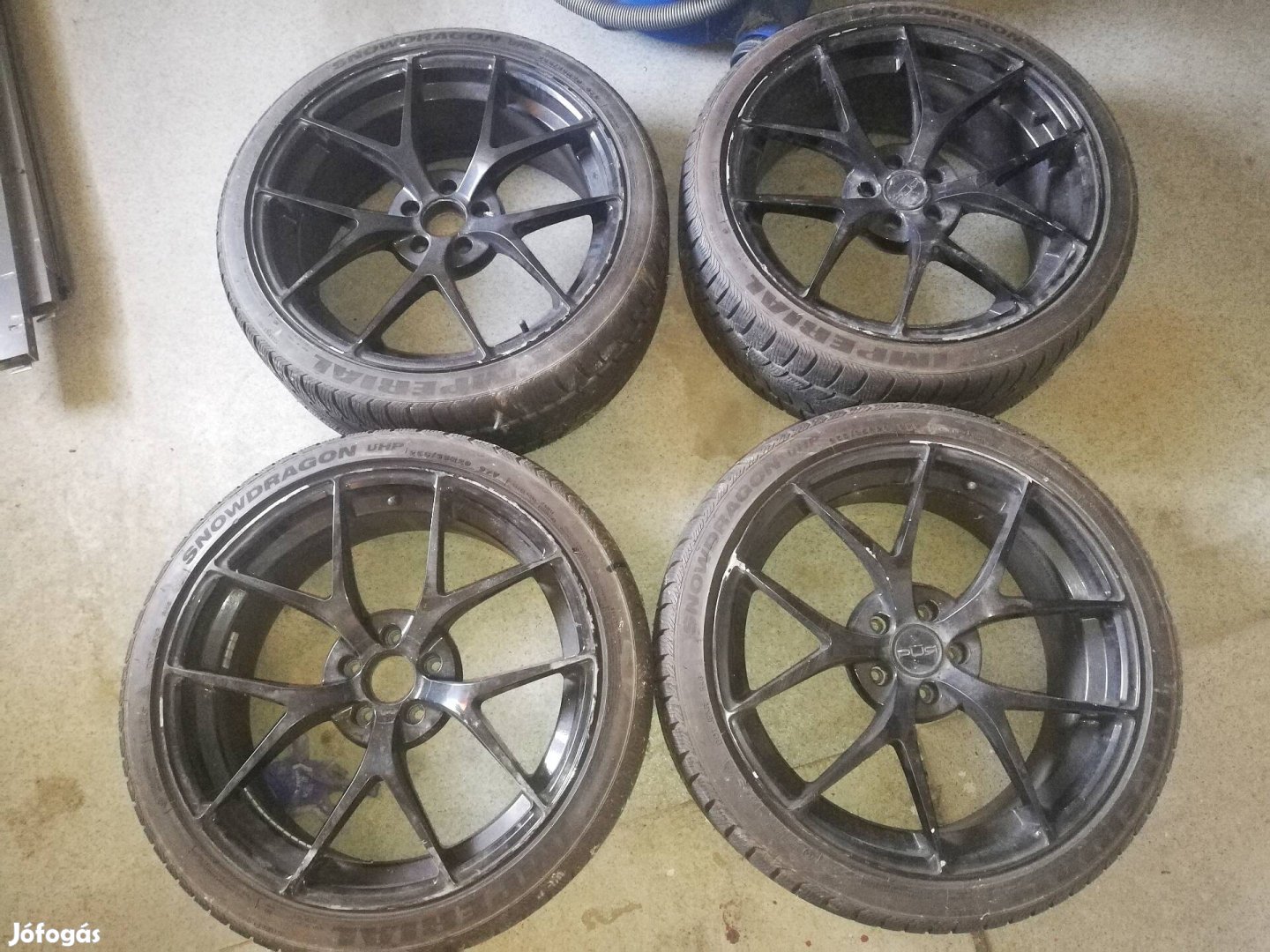 9Jx20 alufelni, Audi-n volt (fellelt állapotban) 