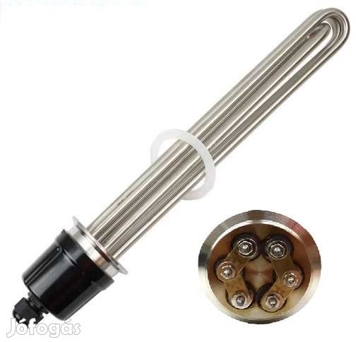 9Kw-os 2 Tri-Clamp Csatlakozású Saválló fŰtőbetét 4184