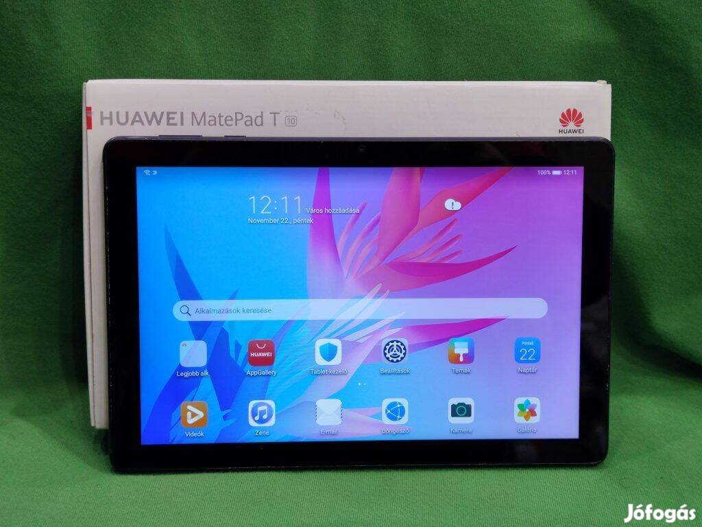 9,7" tablet Huawei Matepad T10 32GB/2GB Wifi AGR-W09 dobozában!