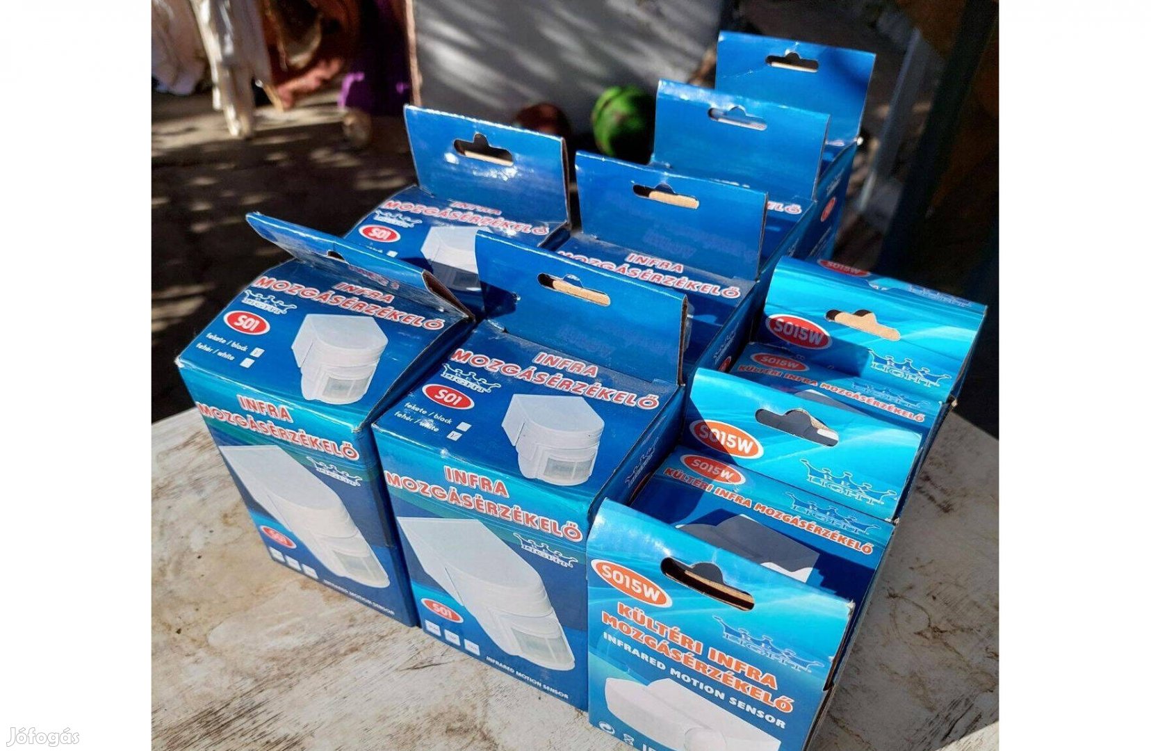 9 db kültéri infra mozgásérzékelő eladó
