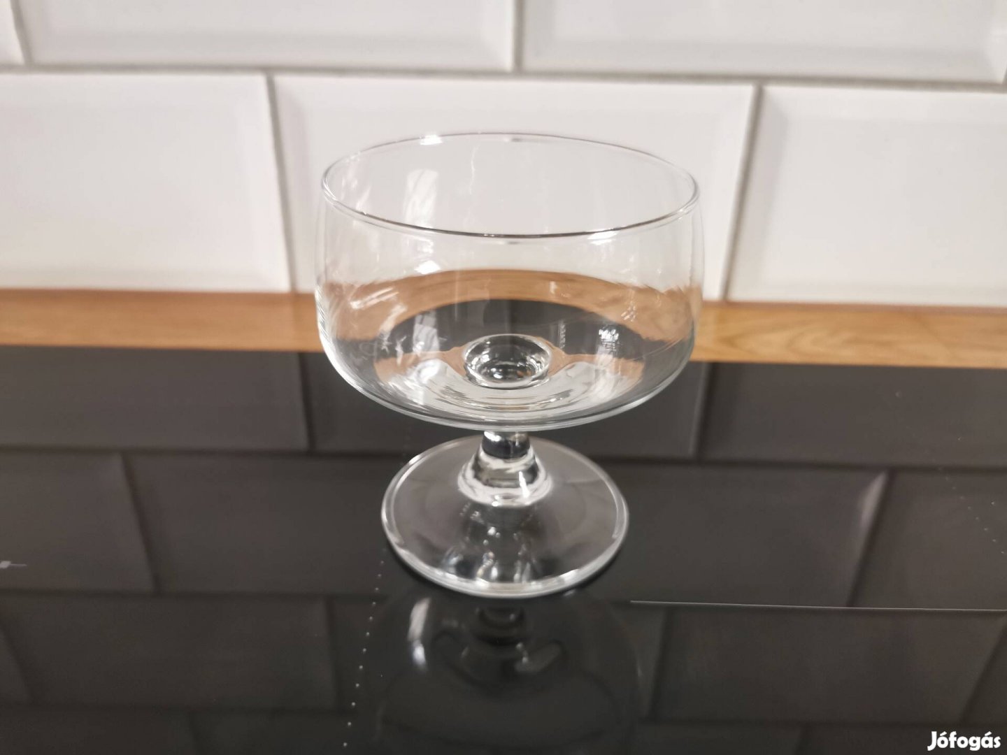 9 db pezsgős koktélos desszertes pohár pohárkészlet