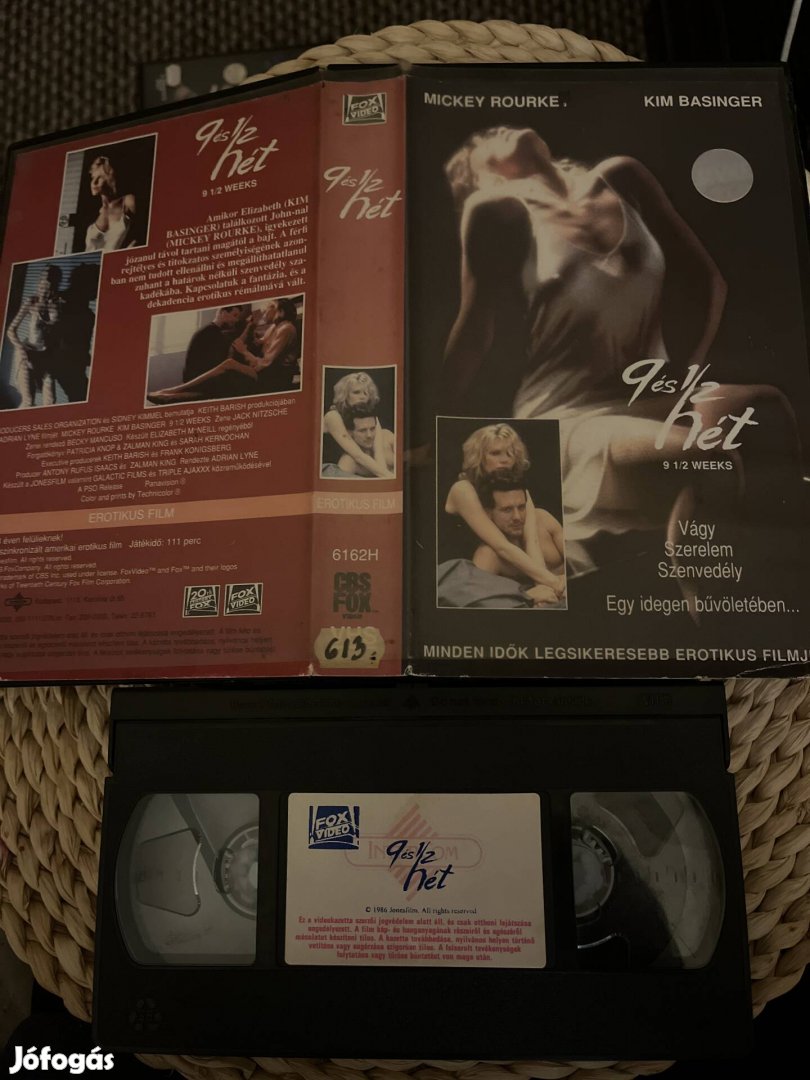 9 és fél hét vhs.   