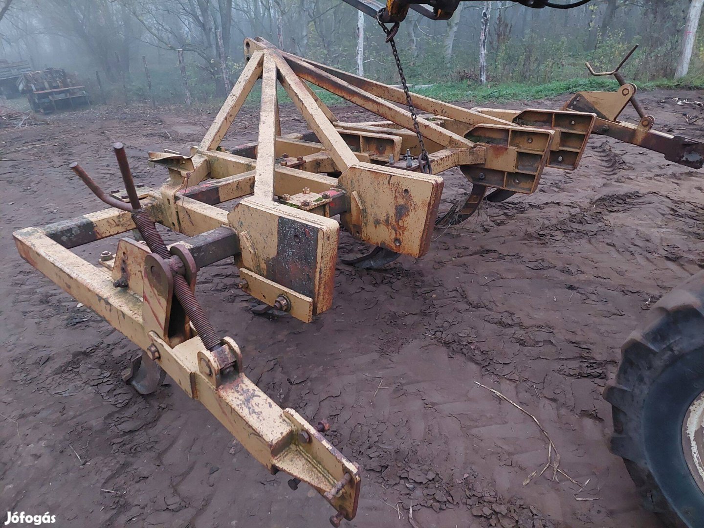 9 késes gruber talajlazító, 5 késes mélylezítóvá alakítható