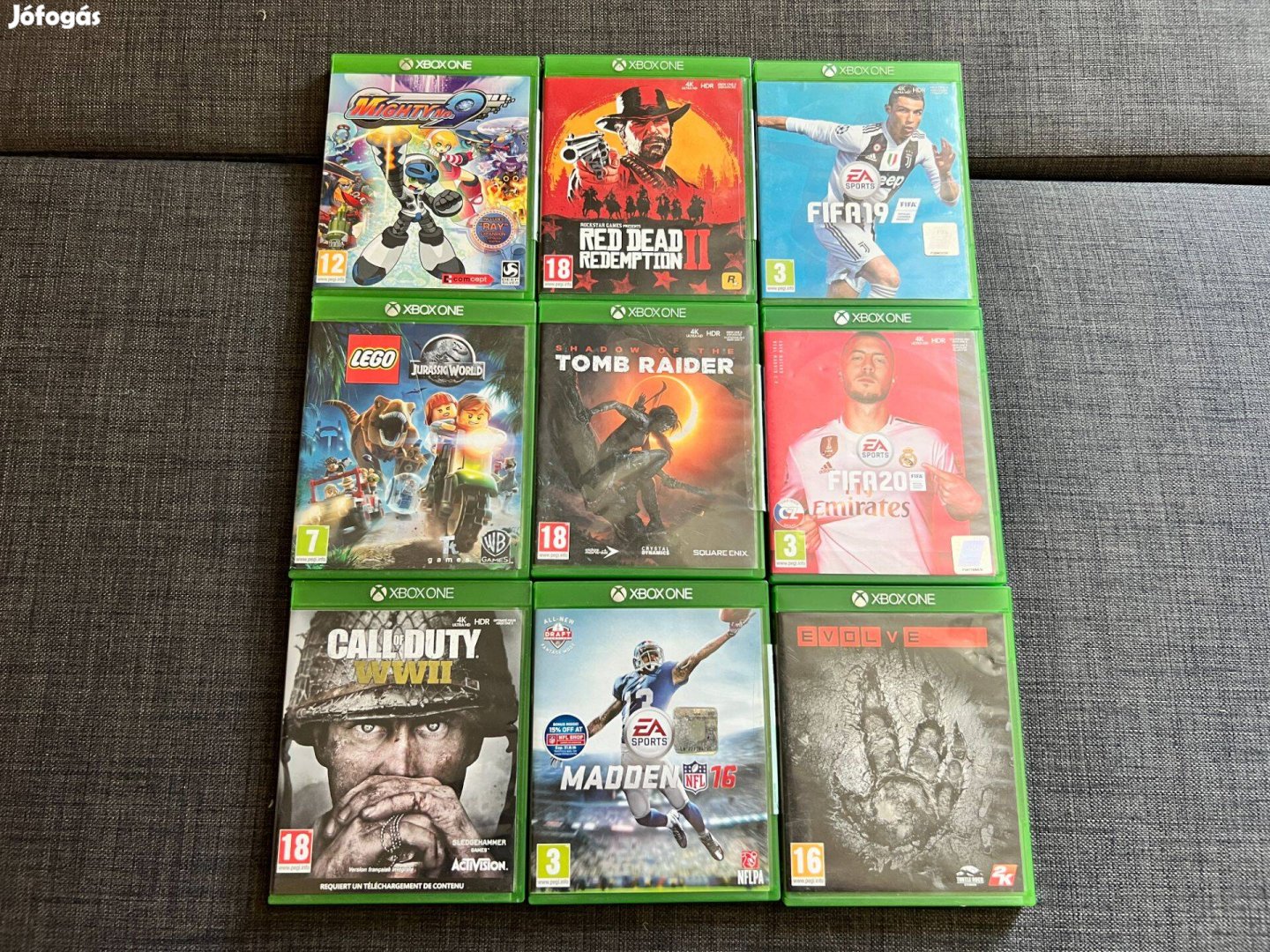 9db Eredeti Xbox One Xboxone játék (LEGO , Call of Duty, FIFA stb.)
