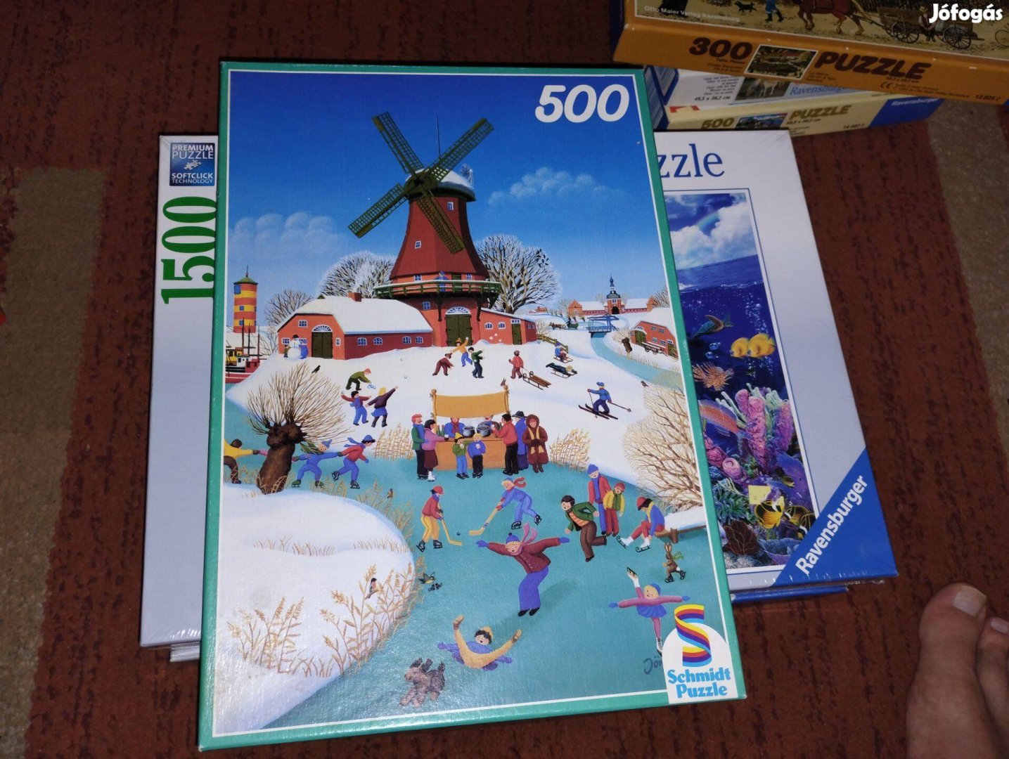 9db Ravensburger,scmidt puzzle