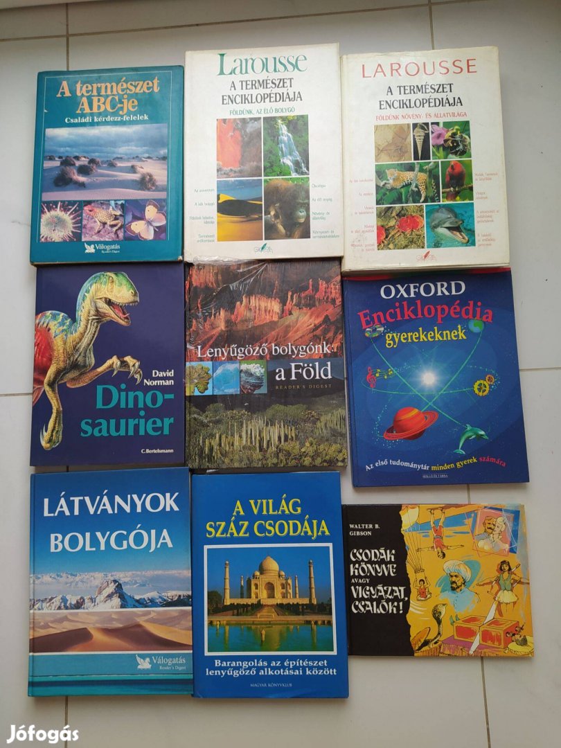 9db-os Readers Digest - Larousse - Oxford könyvcsomag egyben