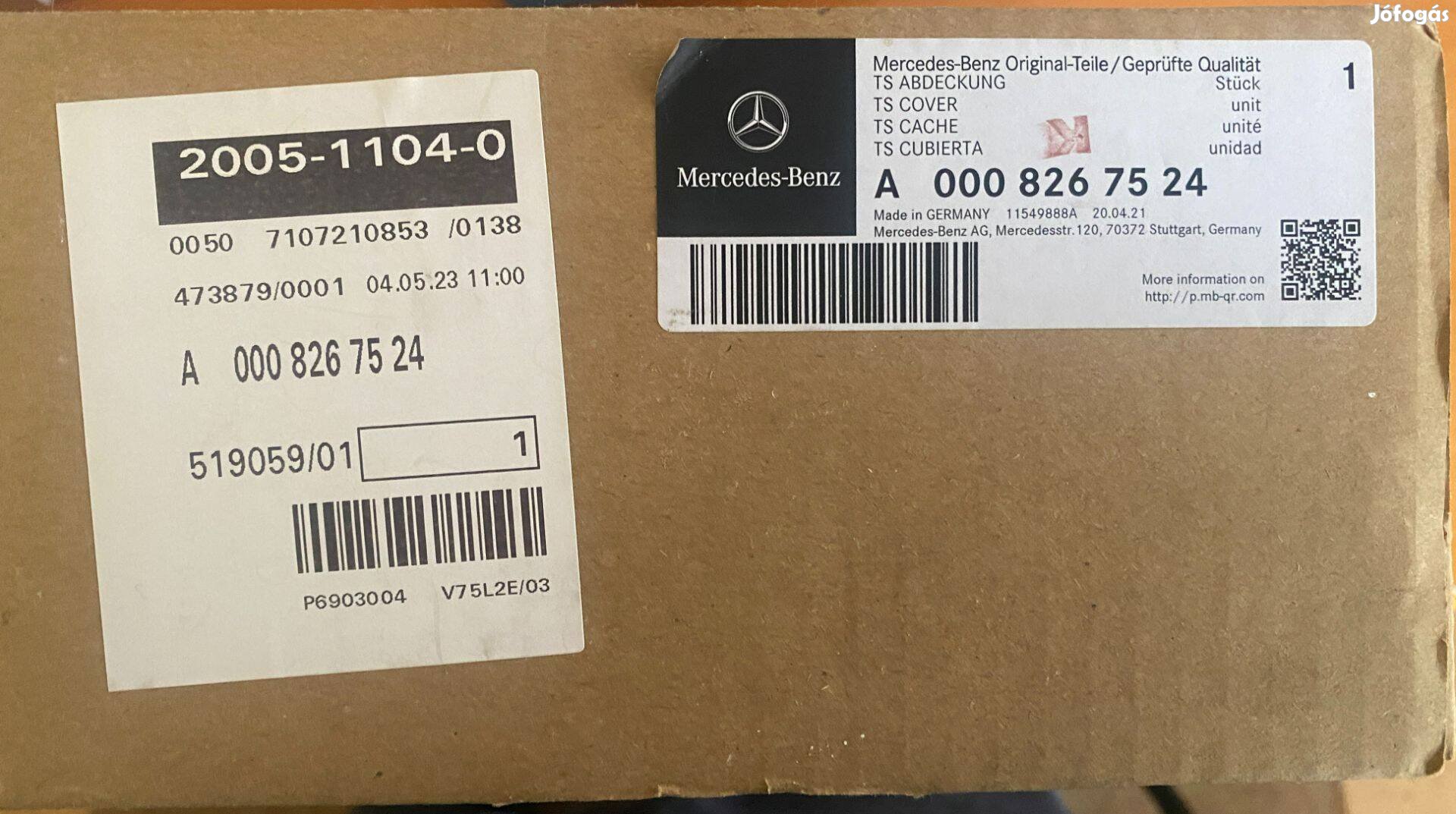 A0008267524 Mercedes Sprinter kameraburkolat