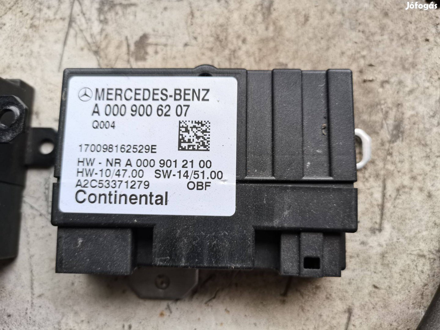 A0009006207 R0302 Mercedes Üzemanyag pumpa vezérlő modul