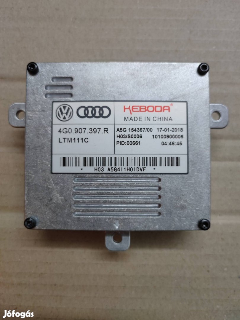 A6 4g audi új Nappali fény DRL LED vezérlő 4g0907397p