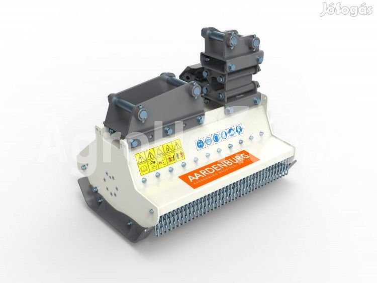 AARDENBURG 120 cm-es forgókalapácsos erdészeti szárzúzó forgókotró