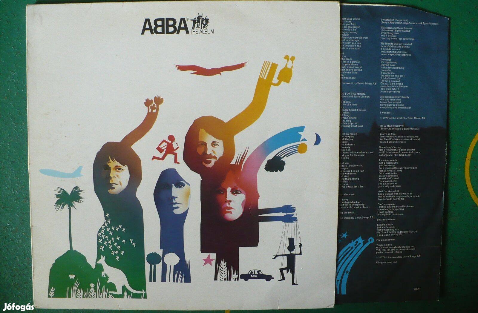 ABBA: The Album (svéd nyomású LP)