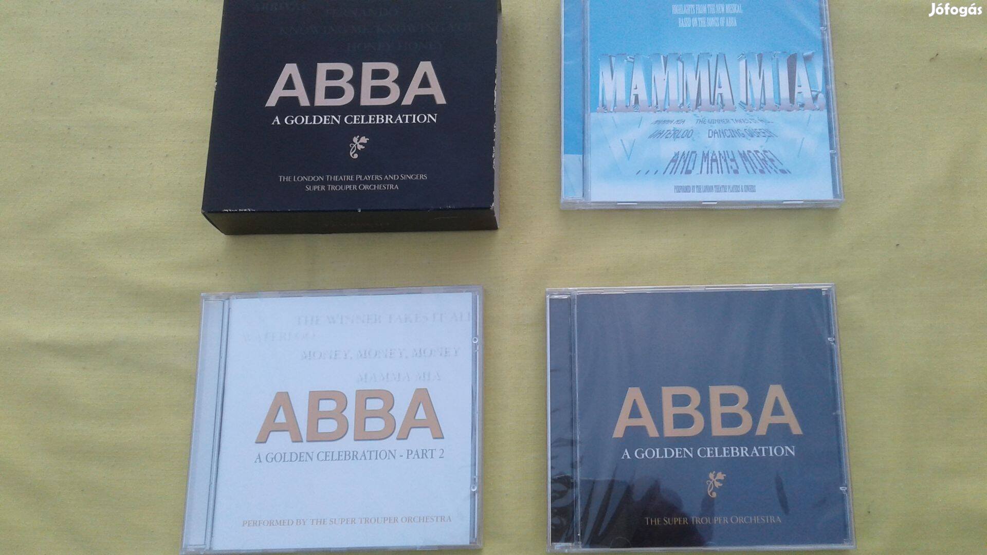 ABBA cd box 3 db új