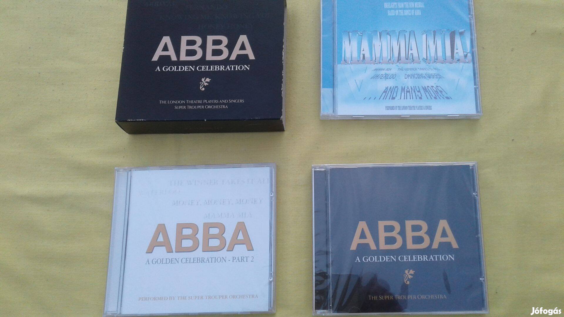 ABBA cd box 3 db új bontatlan !
