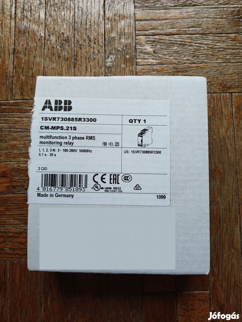 ABB CM-MPS.21S 3-fázisú feszültség felügyeleti relé