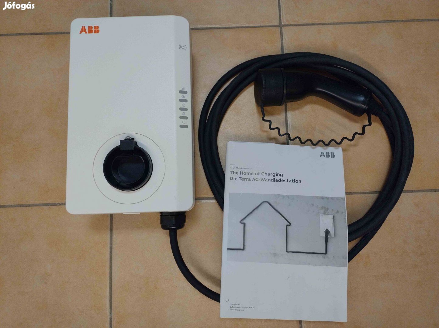 ABB elektromos autó fali töltő 11kW Wifi App, Áramszabályzós