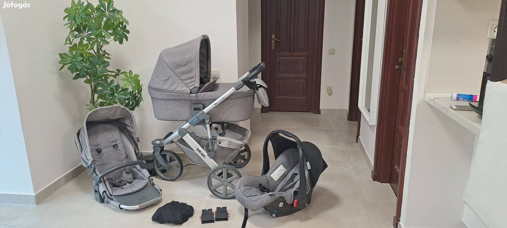 ABC design salsa 3 babakocsi isofix