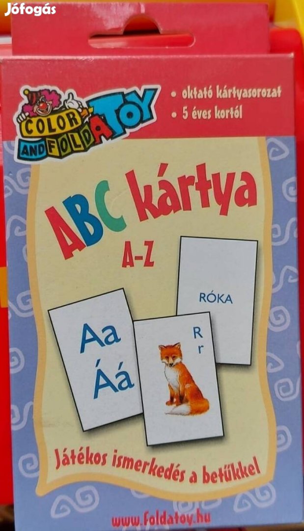 ABC kártya A-Z ig