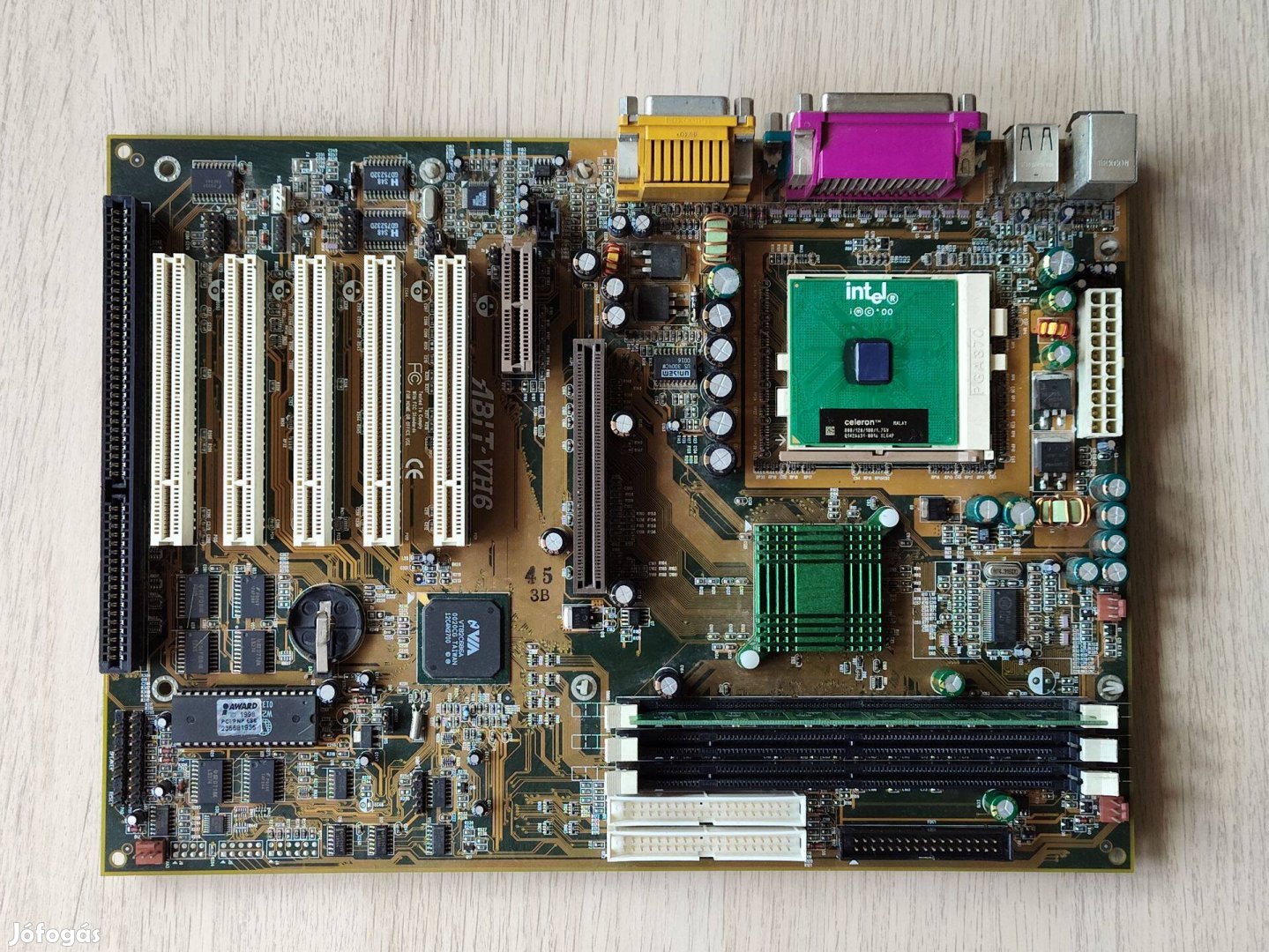 ABit AB VH6 Socket 370 (PGA370) SL54P 800 mhz