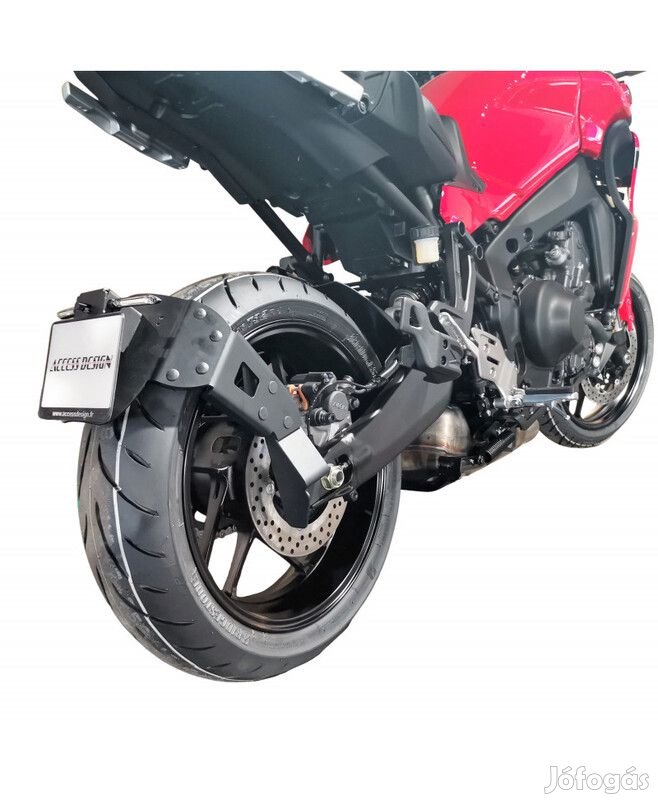 ACCESS DESIGN ''Kerékre szerelt'' rendszámtábla tartó fekete - Yamaha
