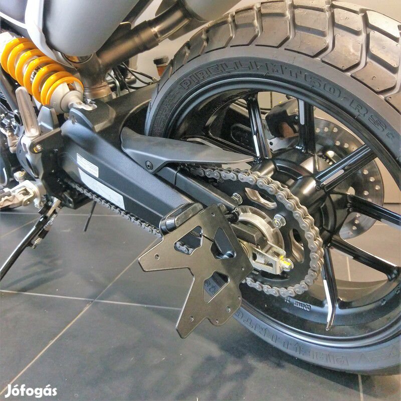 ACCESS DESIGN oldalsó rendszámtábla tartó fekete Ducati Scrambler 1100