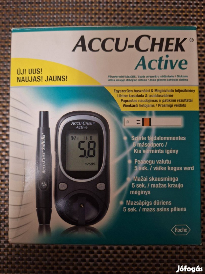 ACCU Chek Active Vércukormérő