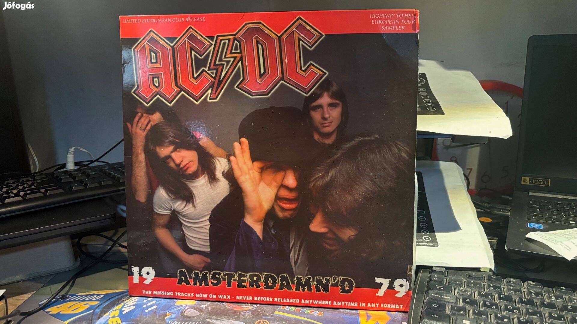ACD/DC Amsterdamn'd 1979 lemez ritkaság -100EUR