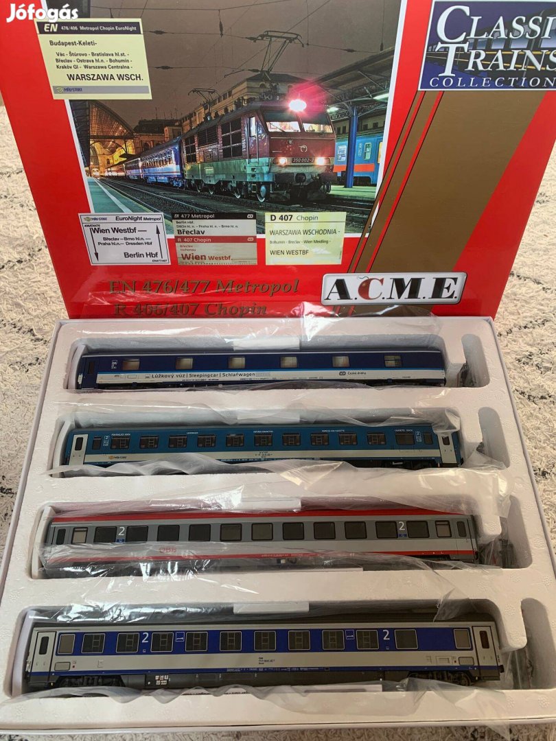 ACME 55119 Metropol EC szett MÁV ÖBB CD H0 1:87