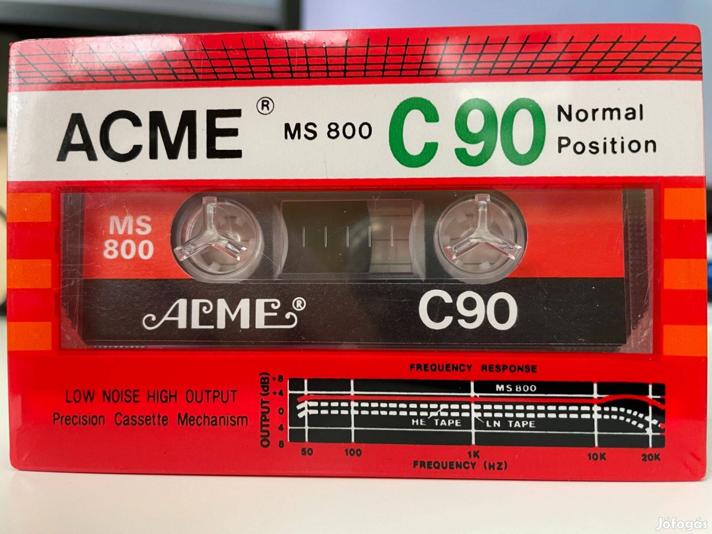 ACME MS 800 C 90 1995 bontatlan, új magnókazetta, audio