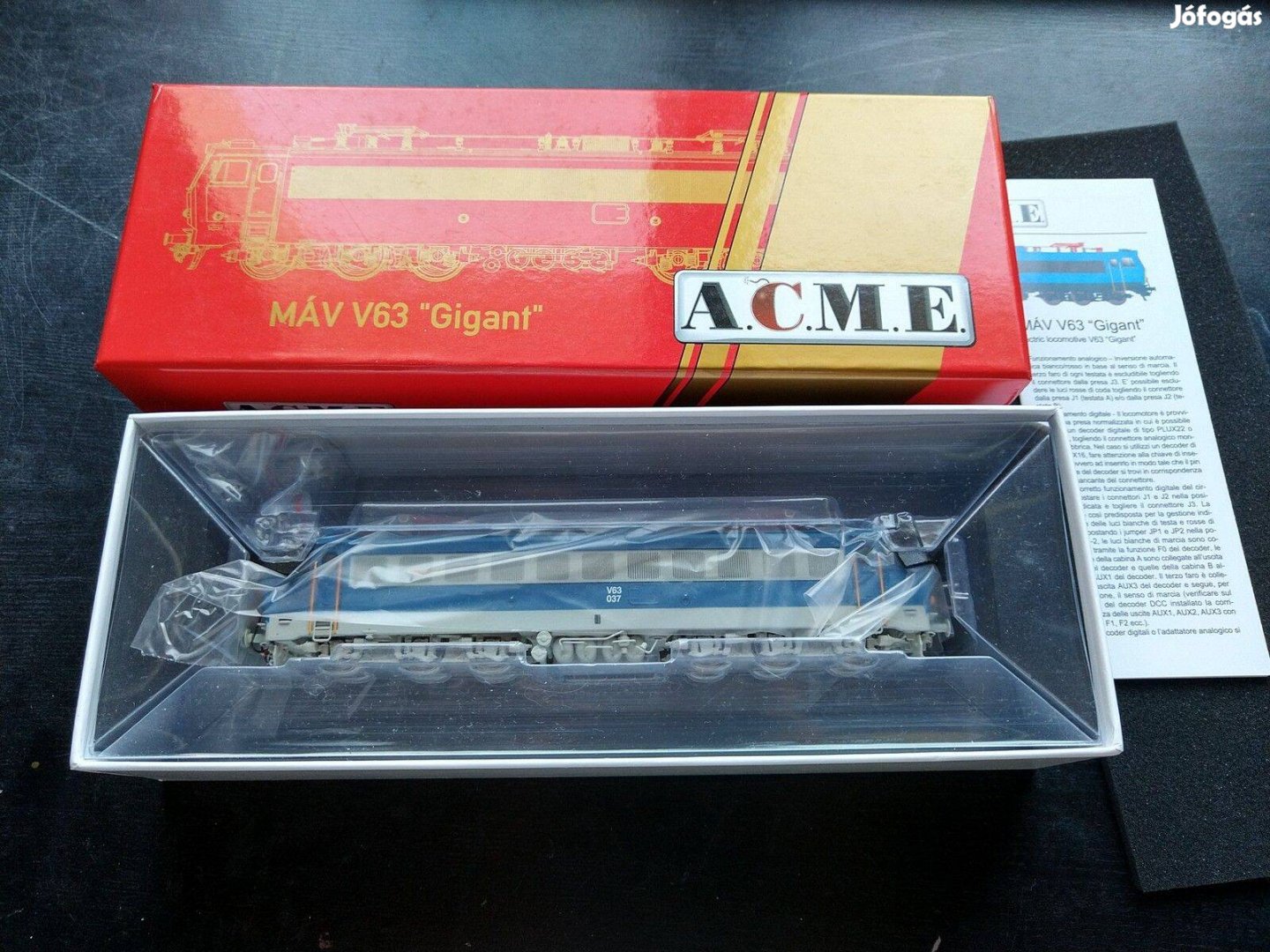 ACME V63 037 Gigant villanymozdony 1:87