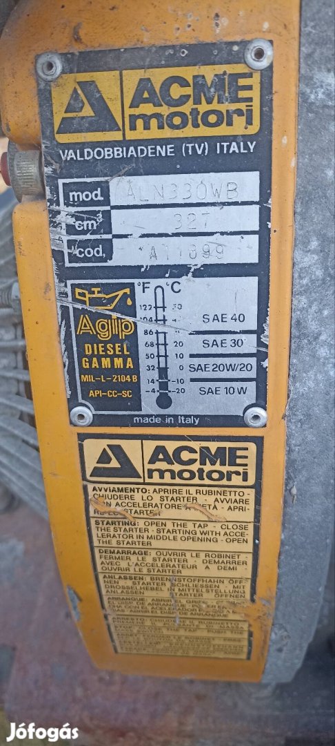 ACME kis traktor eladó