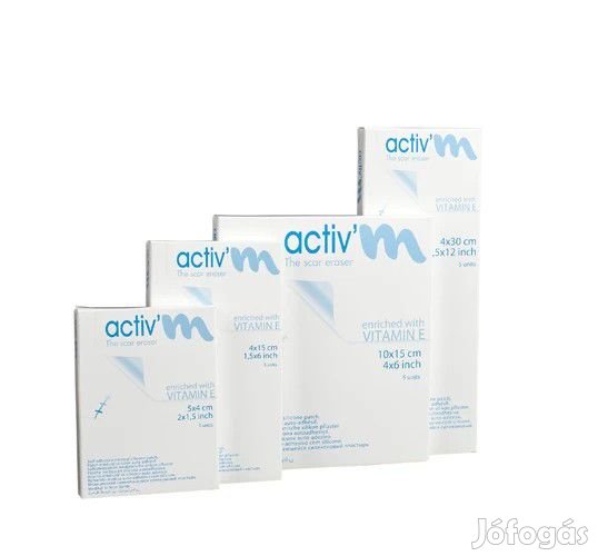 ACTIV M HEGKEZELŐ TAPASZ 10 x15 cm (5db)