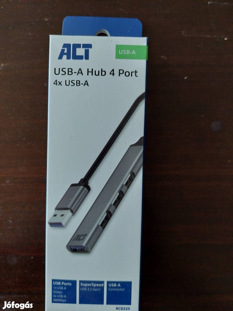 ACT AC6325 4 portos USB hub